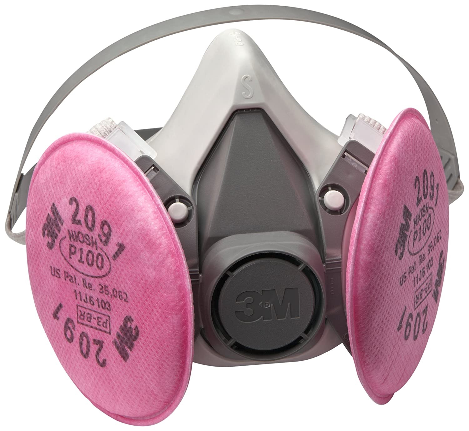 RESPIRATOR, HEPA, SMALL, P100 HALF MASK - Half Mask Respirators